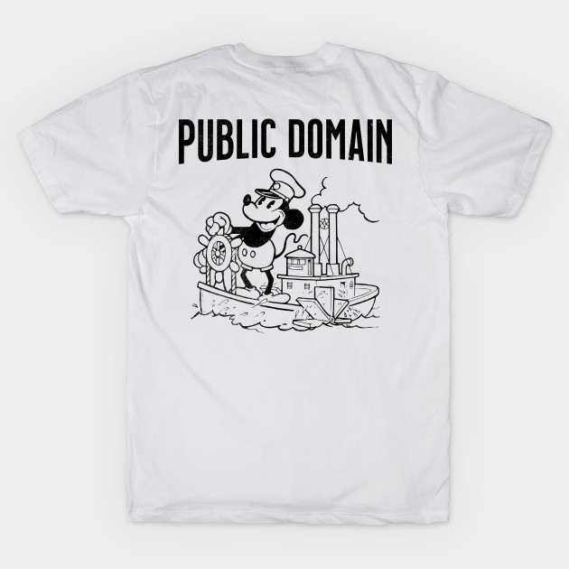 Steamboat Willie Public Domain by MEWRCH